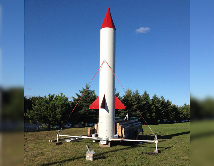 Giant rocket fireworks, 12 inch rocket